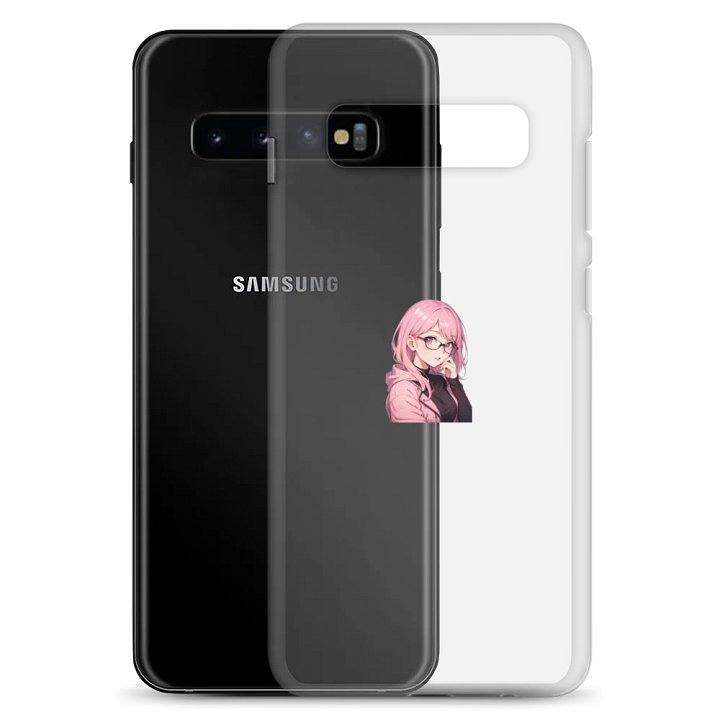 (PINK WAIFU) K Clear Case for Samsung product image (2)