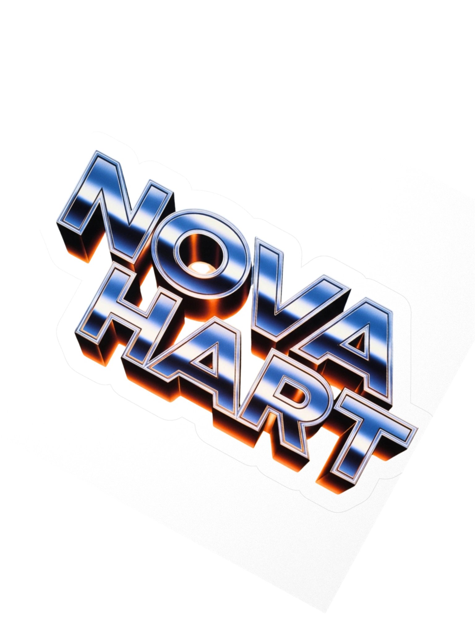 Retro Logo Sticker product image (6)