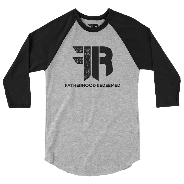 FR CORE LOGO BASEBALL TEE (GRAY/BLACK) product image (2)