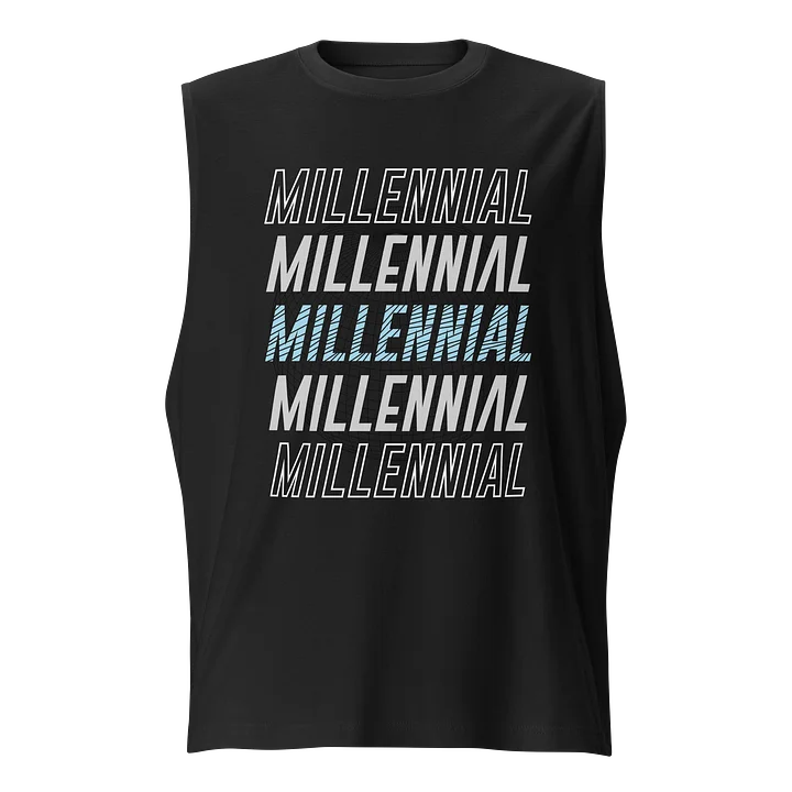 MILLENNIAL REPEAT MEN'S TANK product image (1)