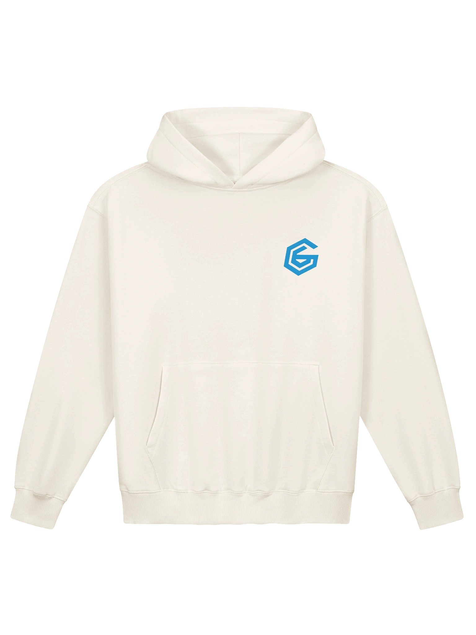 G6 Basic White Hoodie product image (1)