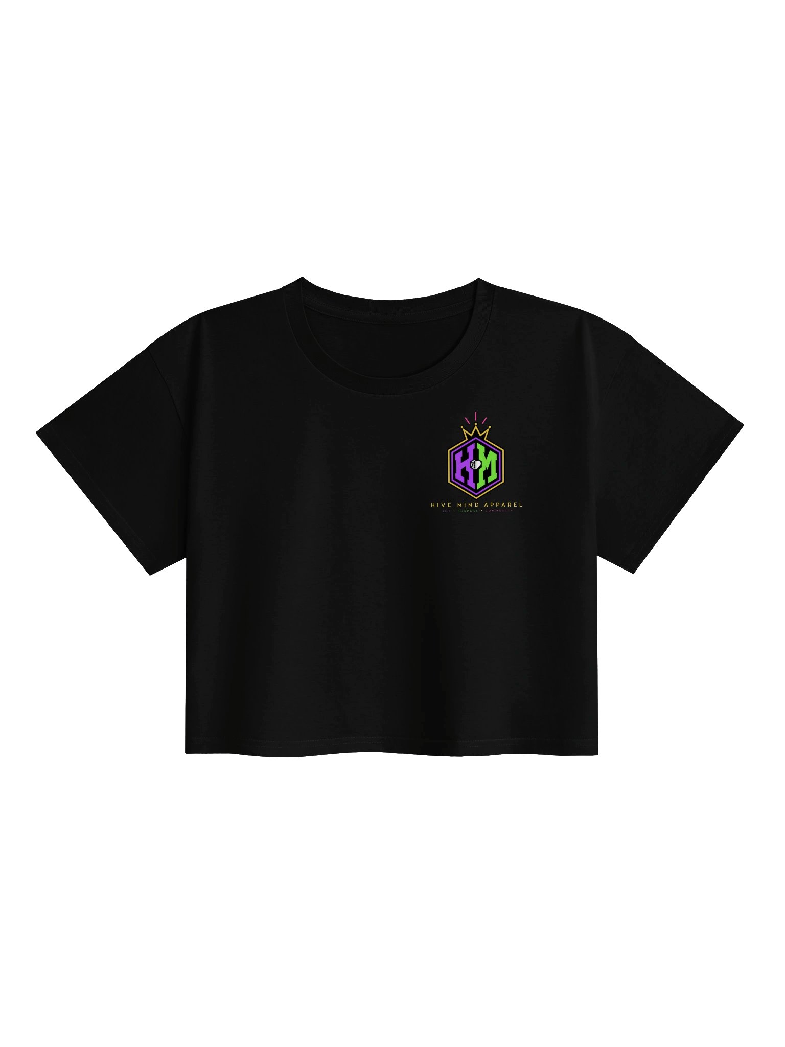Hive Mind Bee Crop Top product image (1)