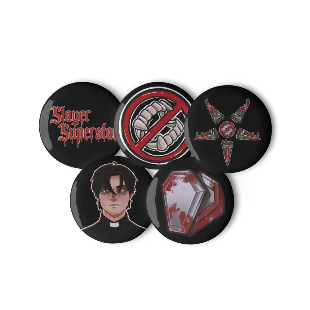 Slayer Superstar Badges product image (2)