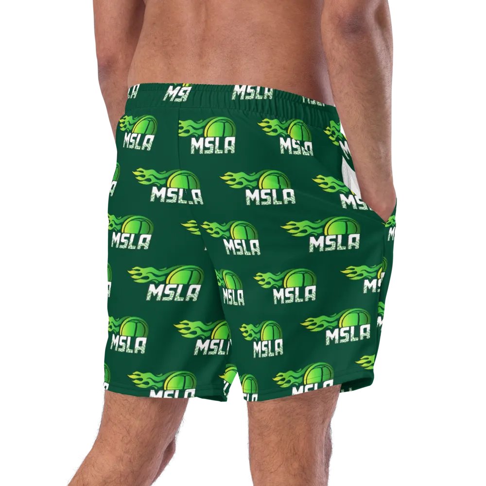 MSLA Green Swim Trunks product image (4)