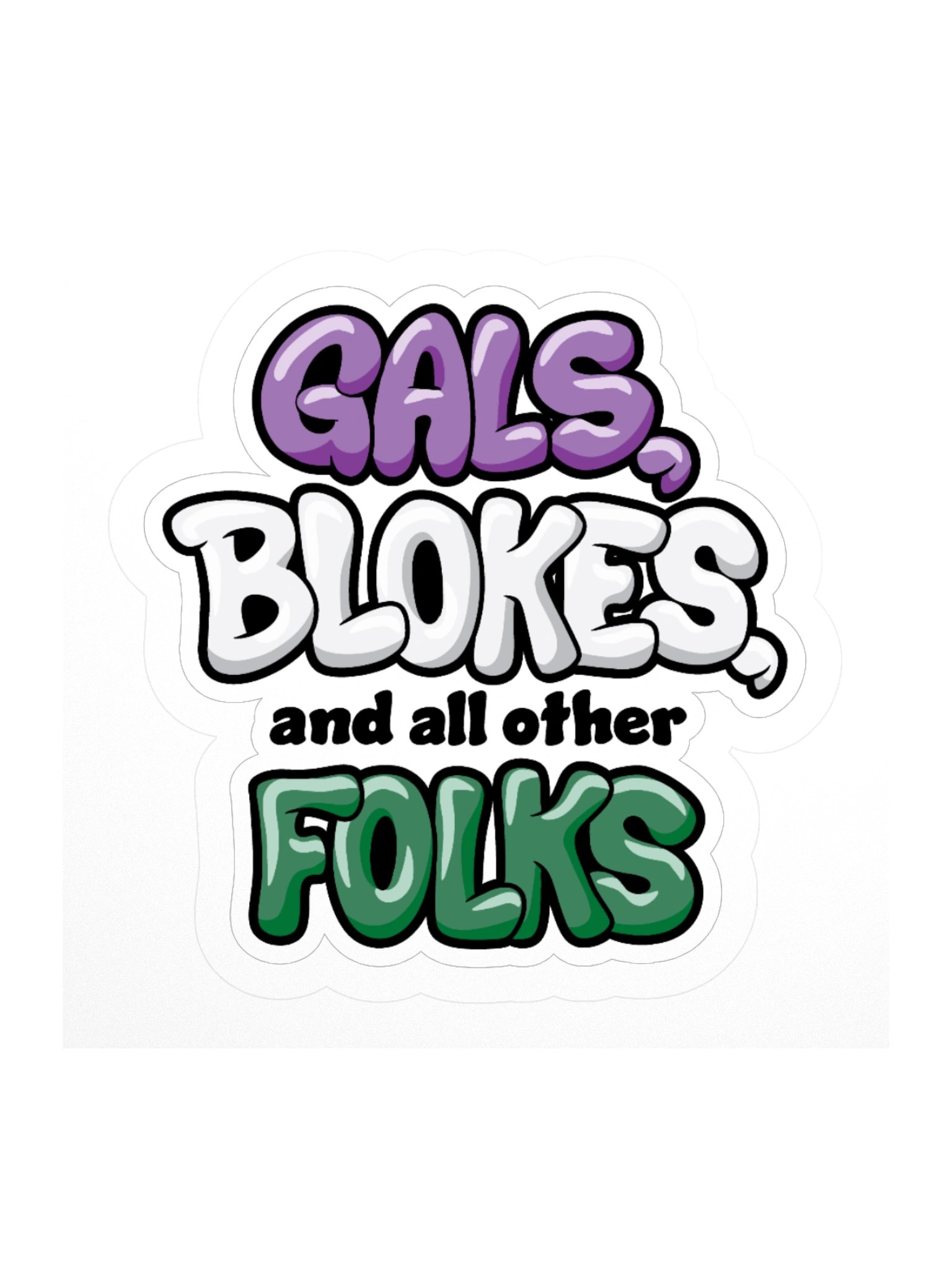 Genderqueer Pride Sticker product image (1)