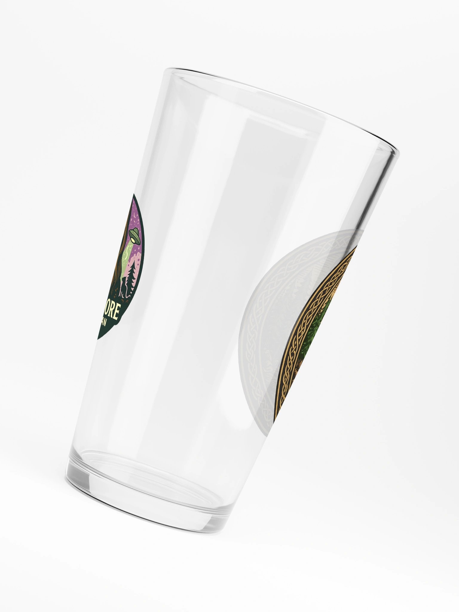 BIGFOOT EMBLEM SHAKER PINT GLASS 16oz product image (6)