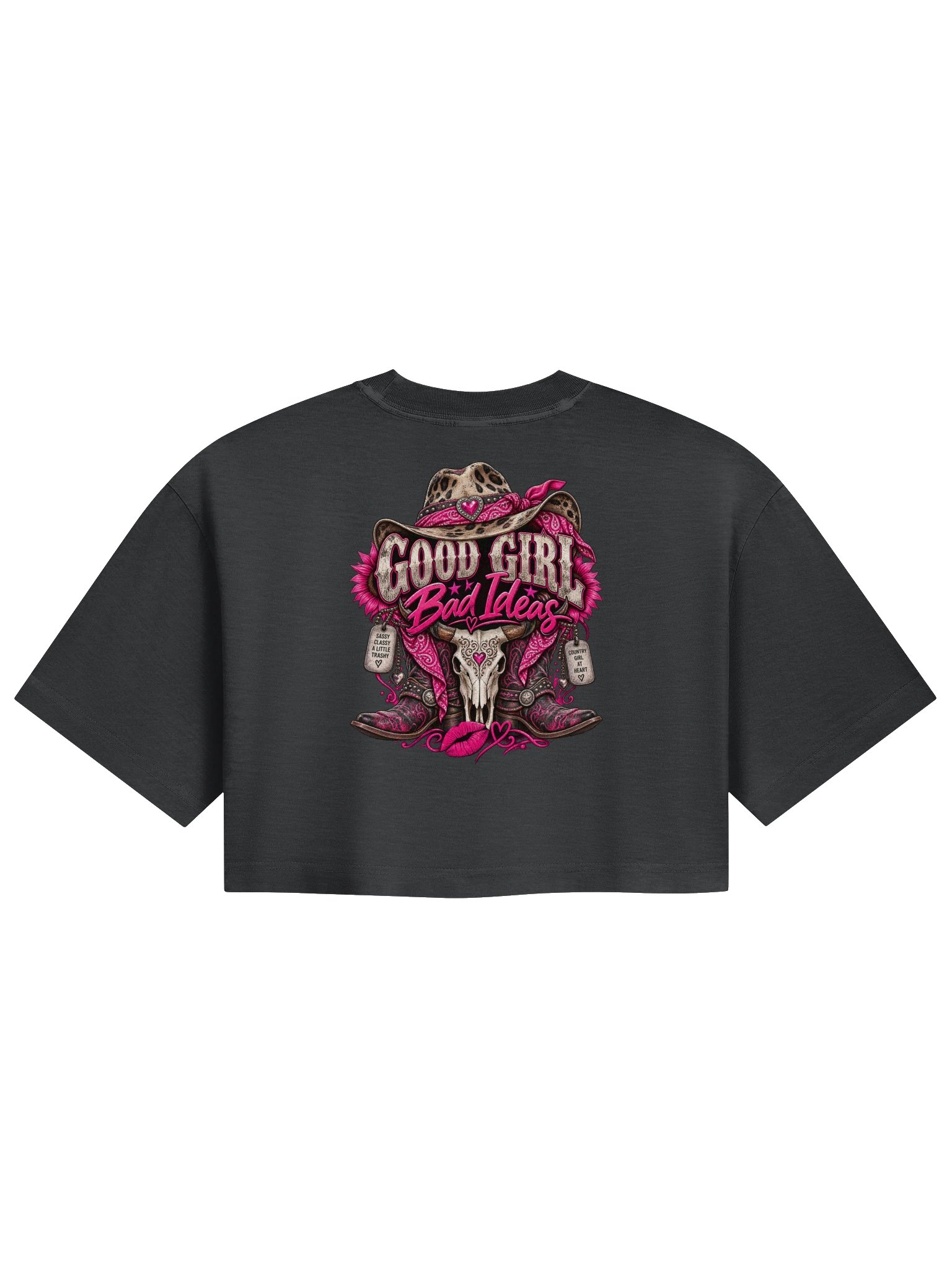 GOOD GIRL / BAD IDEAS — 💋🤠 POUND PUPPIES (Special Edition halter top) product image (2)