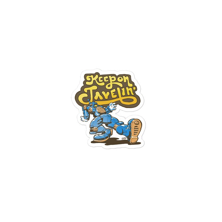 keep on javelin' sticker product image (2)