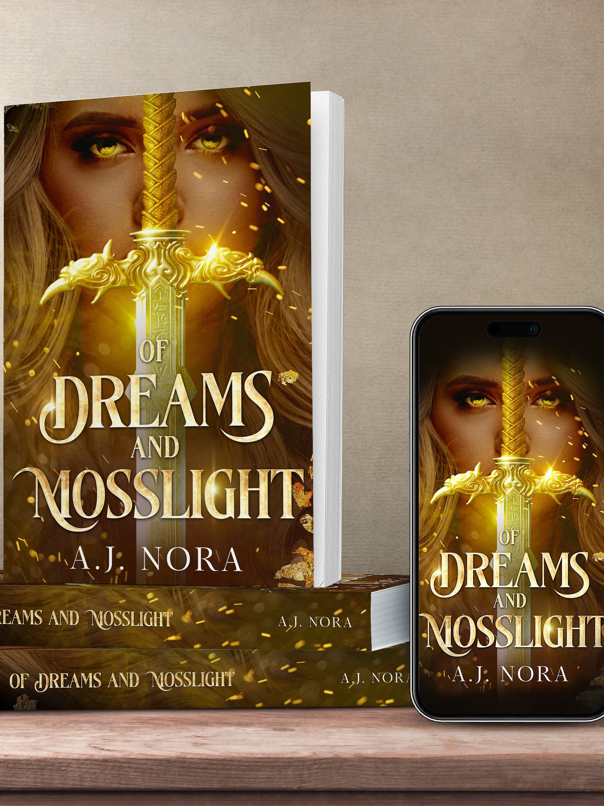 Of Dreams and Mosslight - Signed Paperback (Kingdoms of Kaelum #2) product image (1)