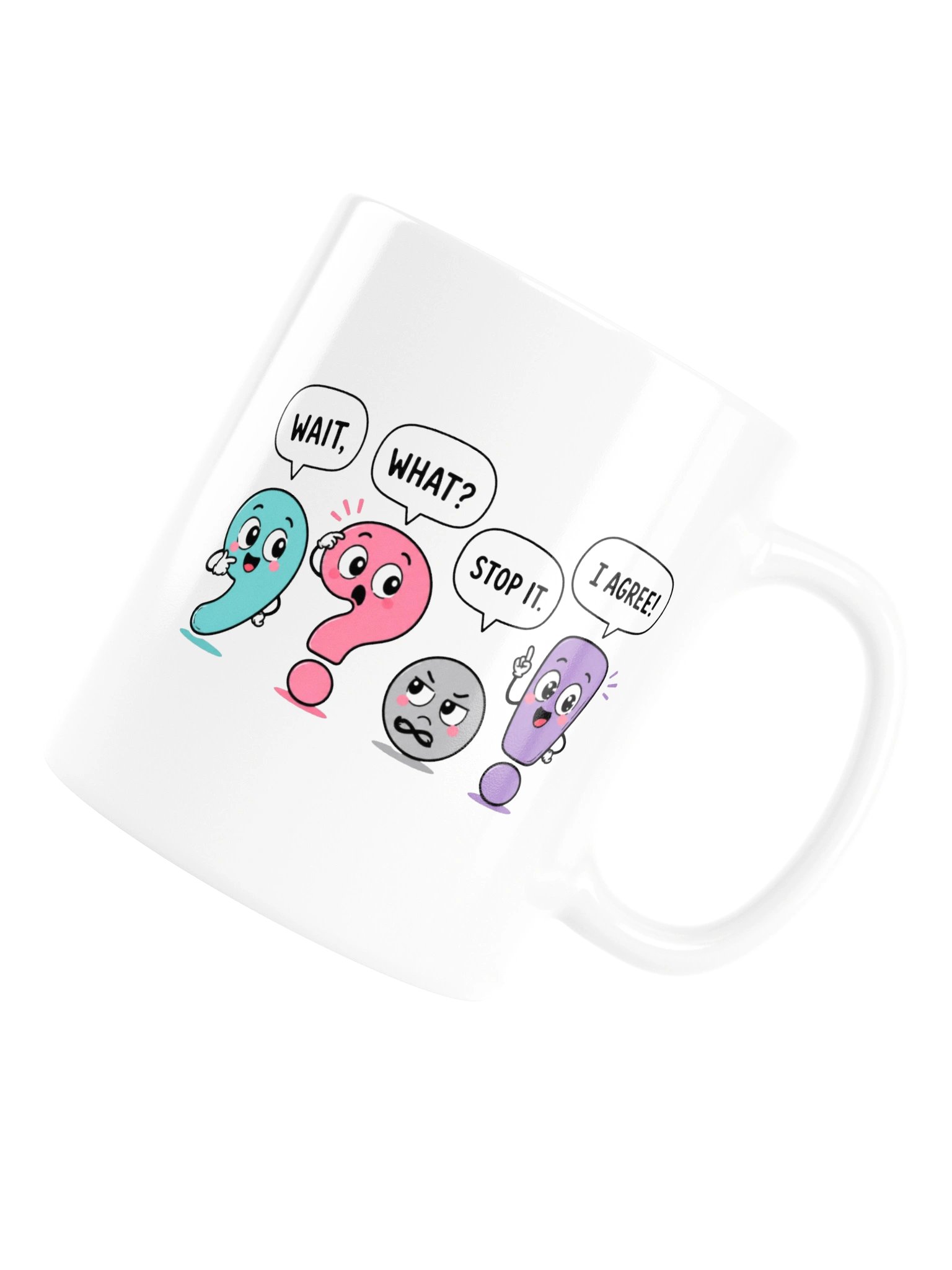 English Grammar Teacher Speak Up Punctuation Mug product image (16)