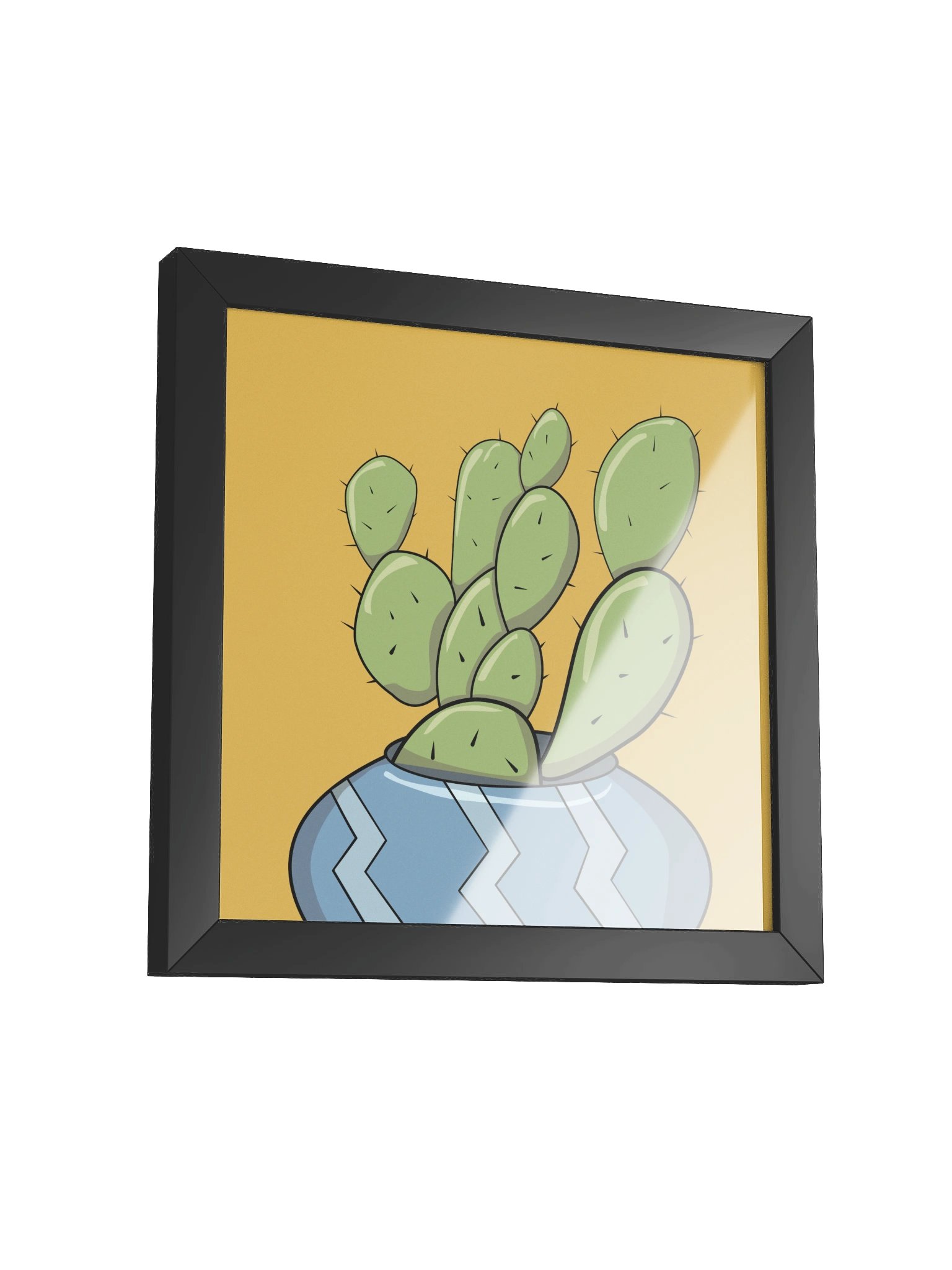 Some-Bunny To Love: Botanical Cactus Framed Wall Art product image (4)
