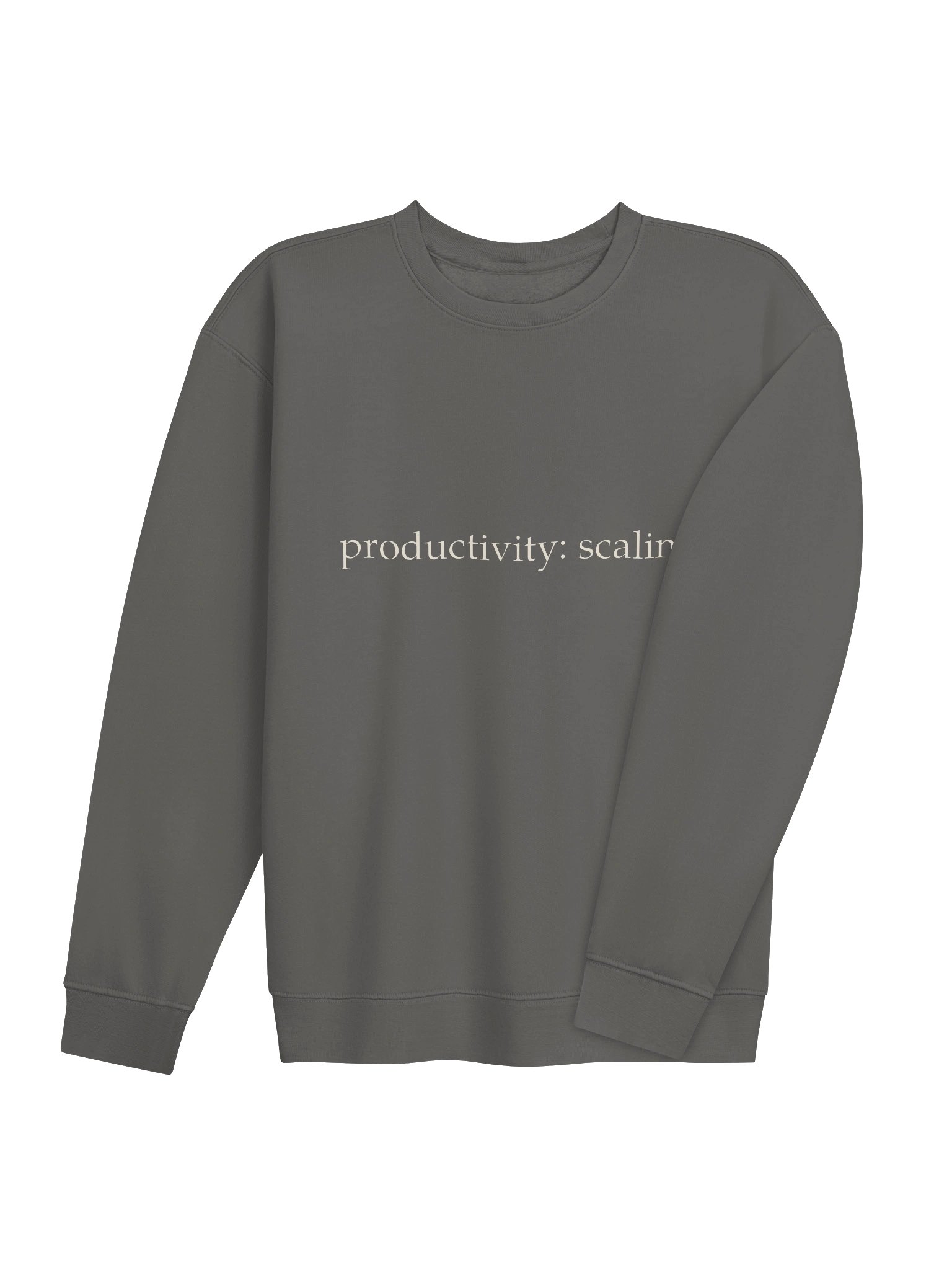 productivity: scaling — crewneck product image (4)