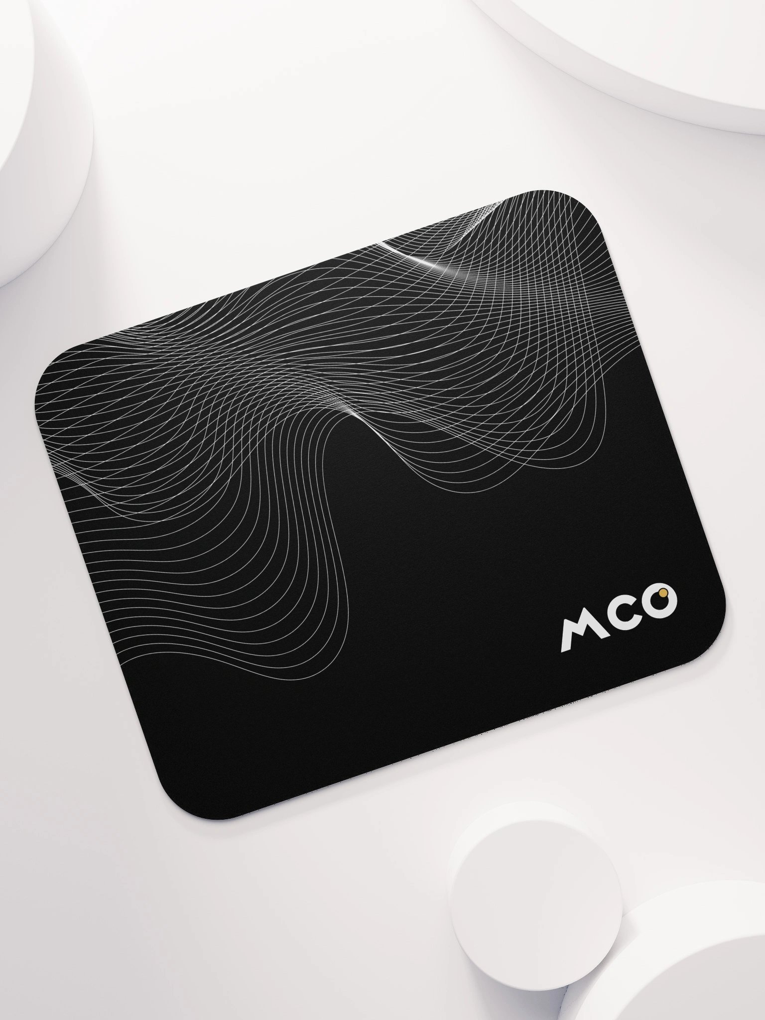 MCO Wave Minimal New Logo Mouse Pad Black product image (1)
