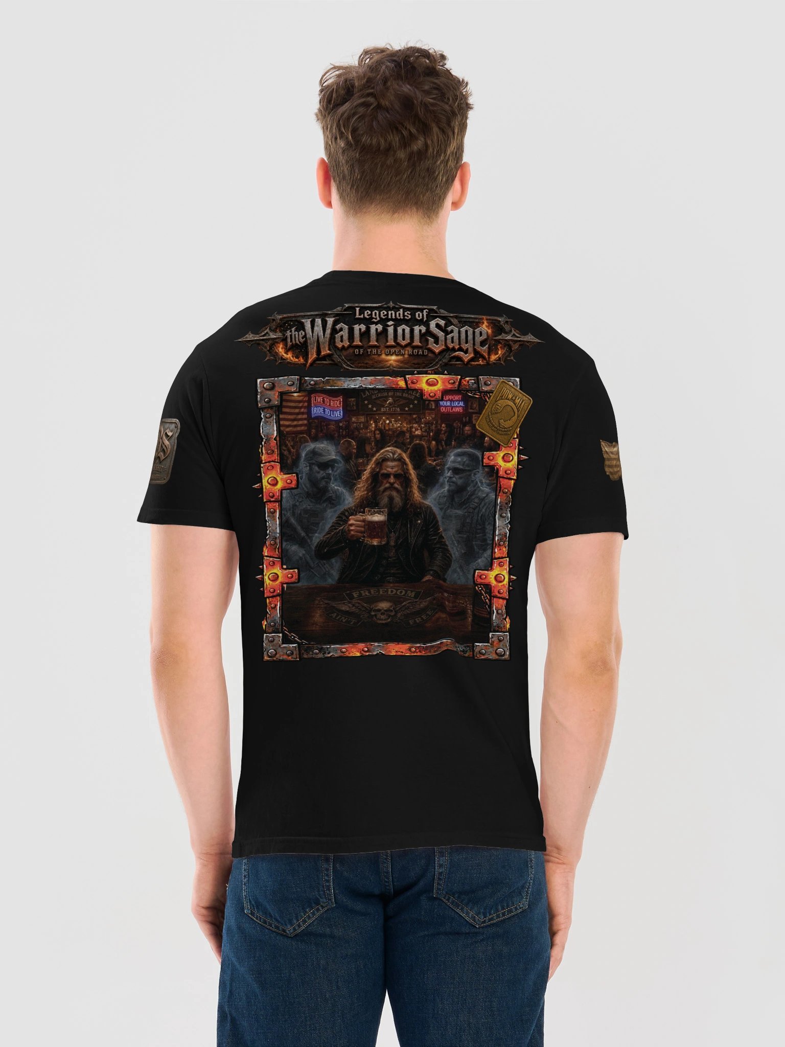 Warrior Sage "Legend / Freedom Ain't Free" Graphic Tee product image (2)