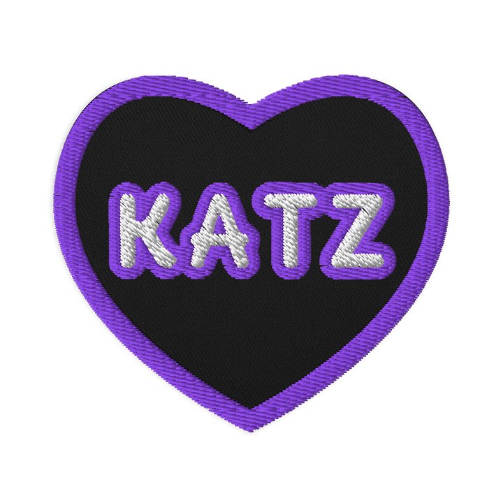 'KATZ' Embroidered Patch product image (1)