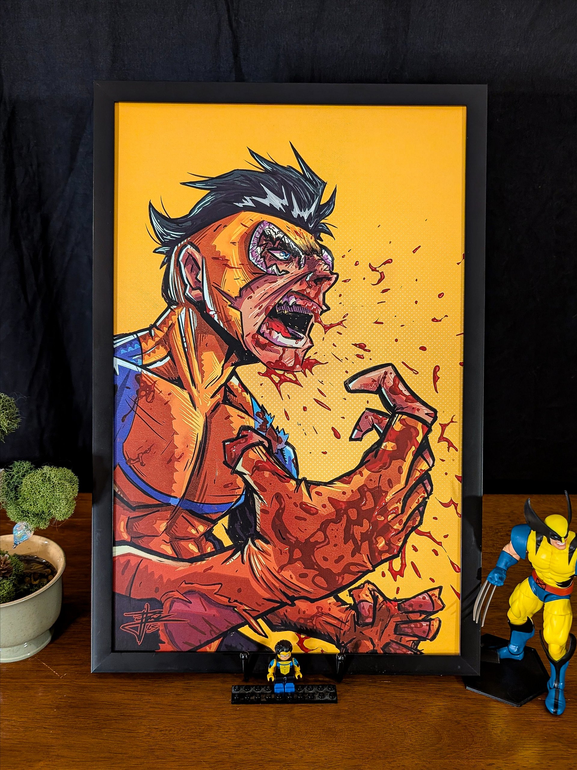 "Bruised, Not Beaten" | Invincible Art Print product image (3)