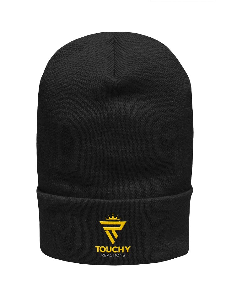 Touchy Reactions Logo Beanie product image (1)