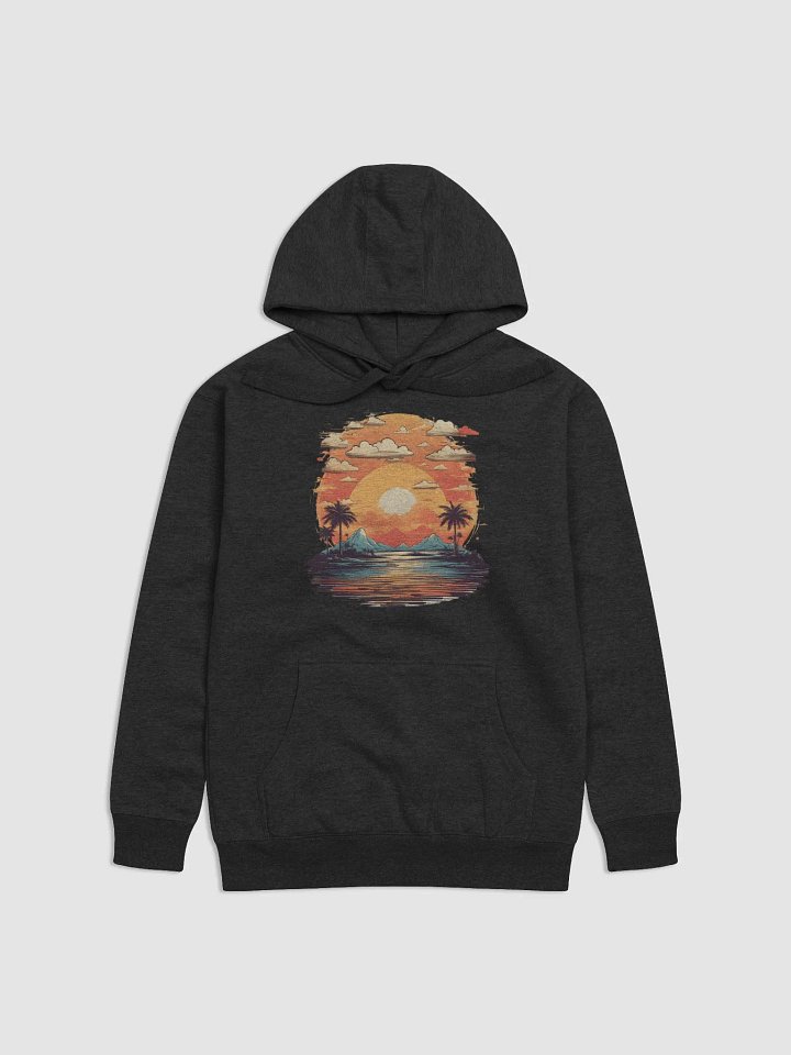 Tropical Sunrise Reflection Hoodie product image (4)