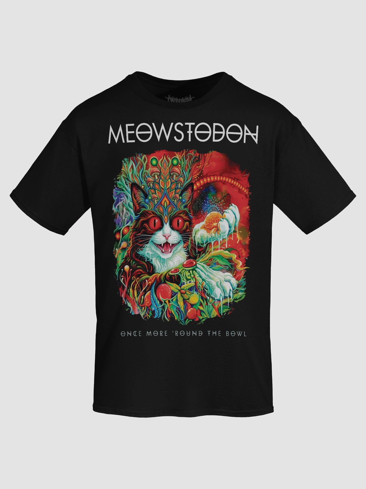 Burzik Meowstodon Once More 'Round The Bowl Tee product image (1)