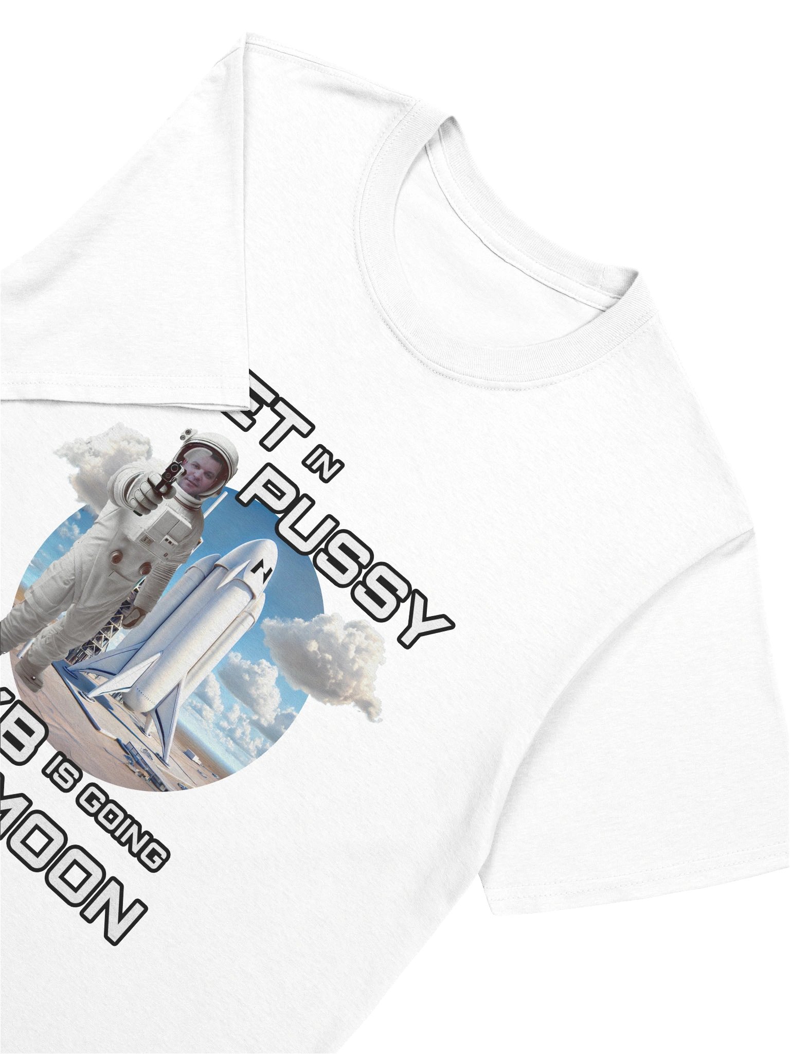 CKB is Going to the Moon T-Shirt White product image (2)