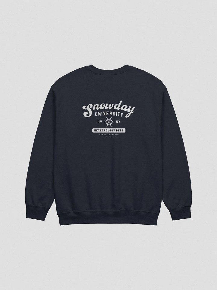 Snowday University crewneck - navy product image (2)