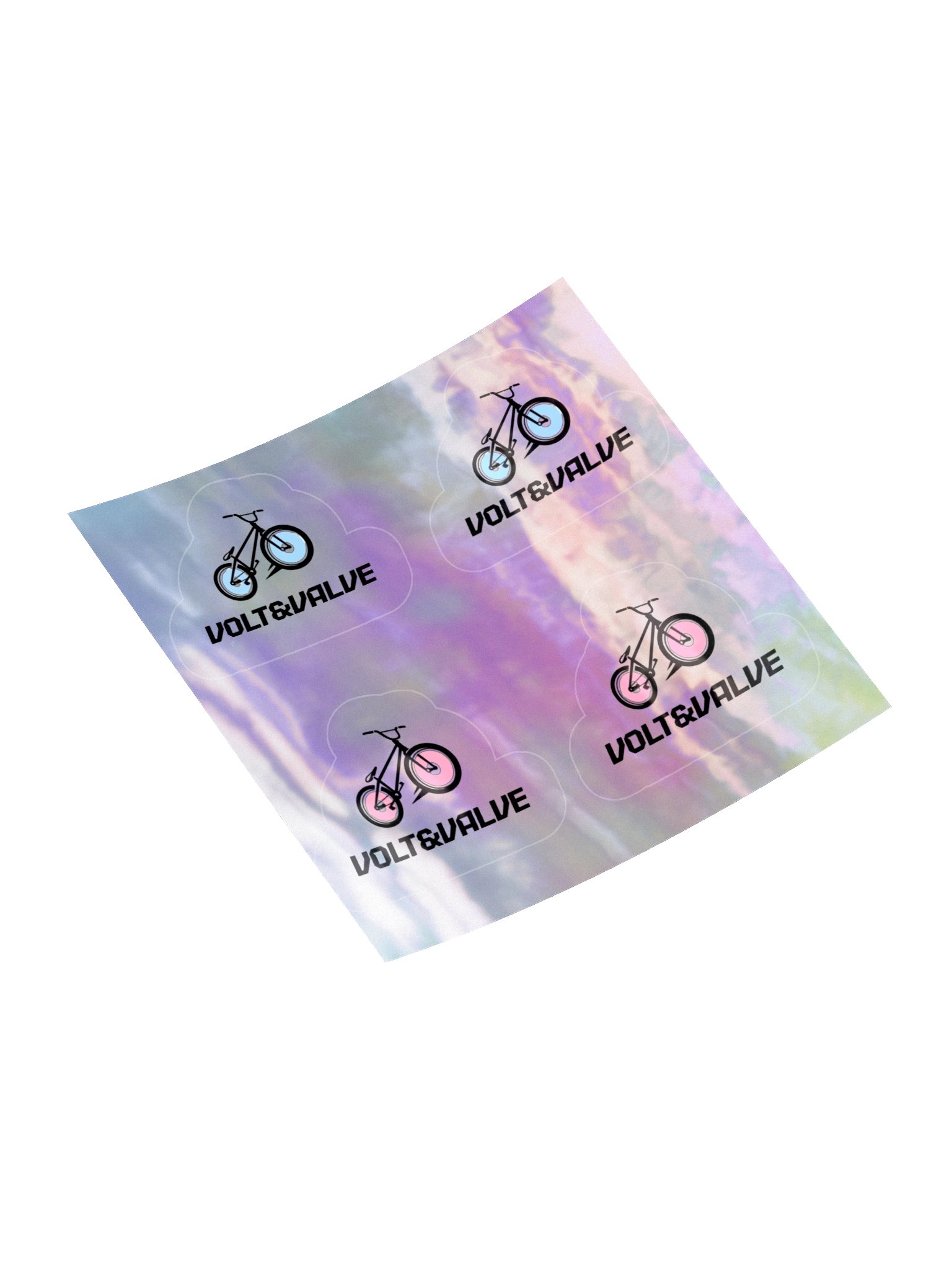 Holographic logo sticker product image (11)