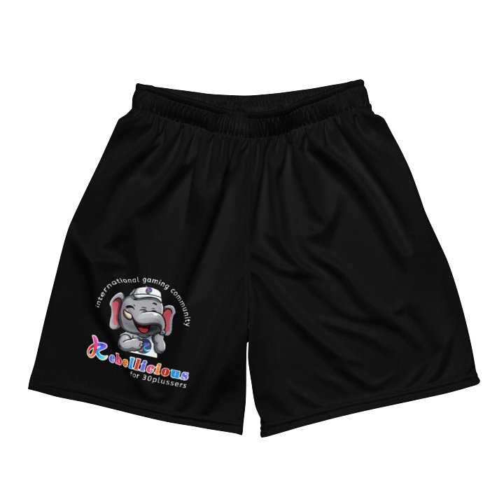 Unisex Shorts with Laughing Rebelphant product image (2)