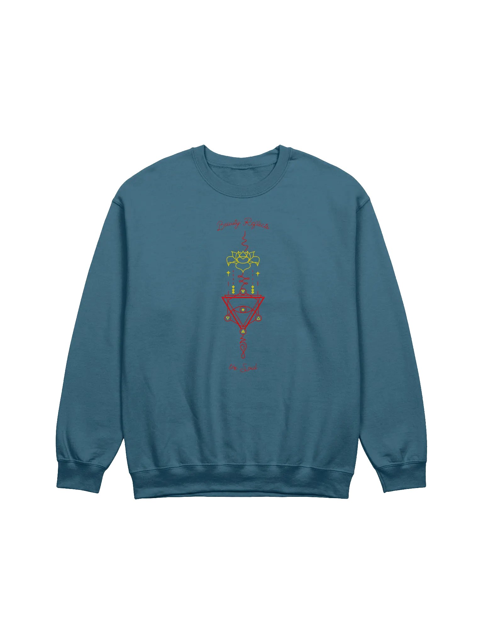 Beauty Reflects The Soul Symbol Sweatshirt product image (1)