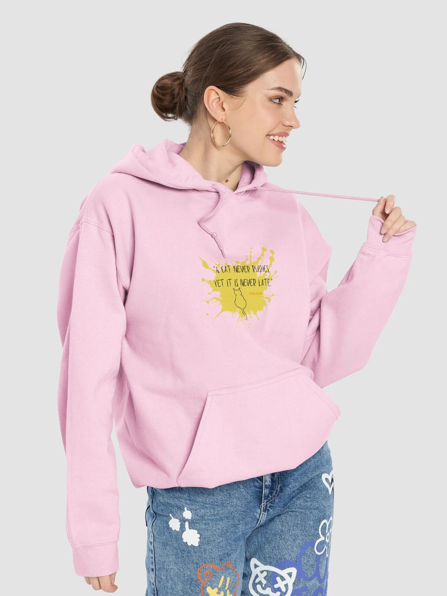 Zen Cat Wisdom Hoodie product image (19)