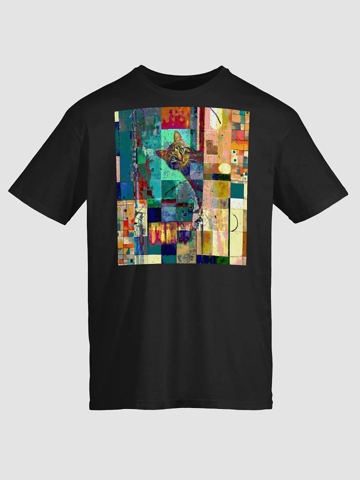 Whiskered Mosaic Unisex T-Shirt product image (2)