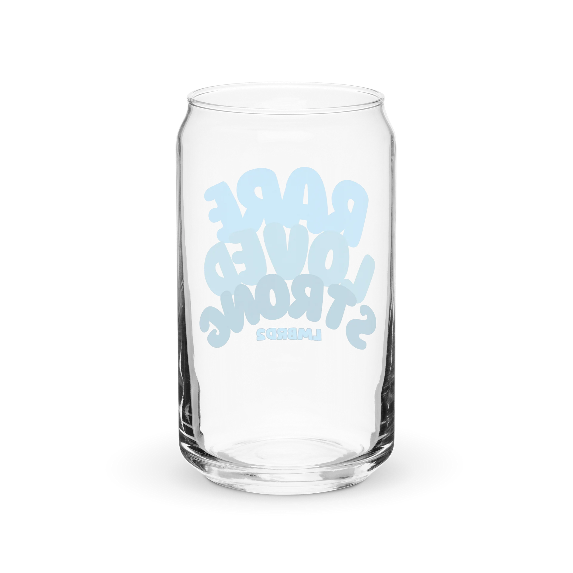 Rare, Loved, Strong - Glass Cup product image (2)