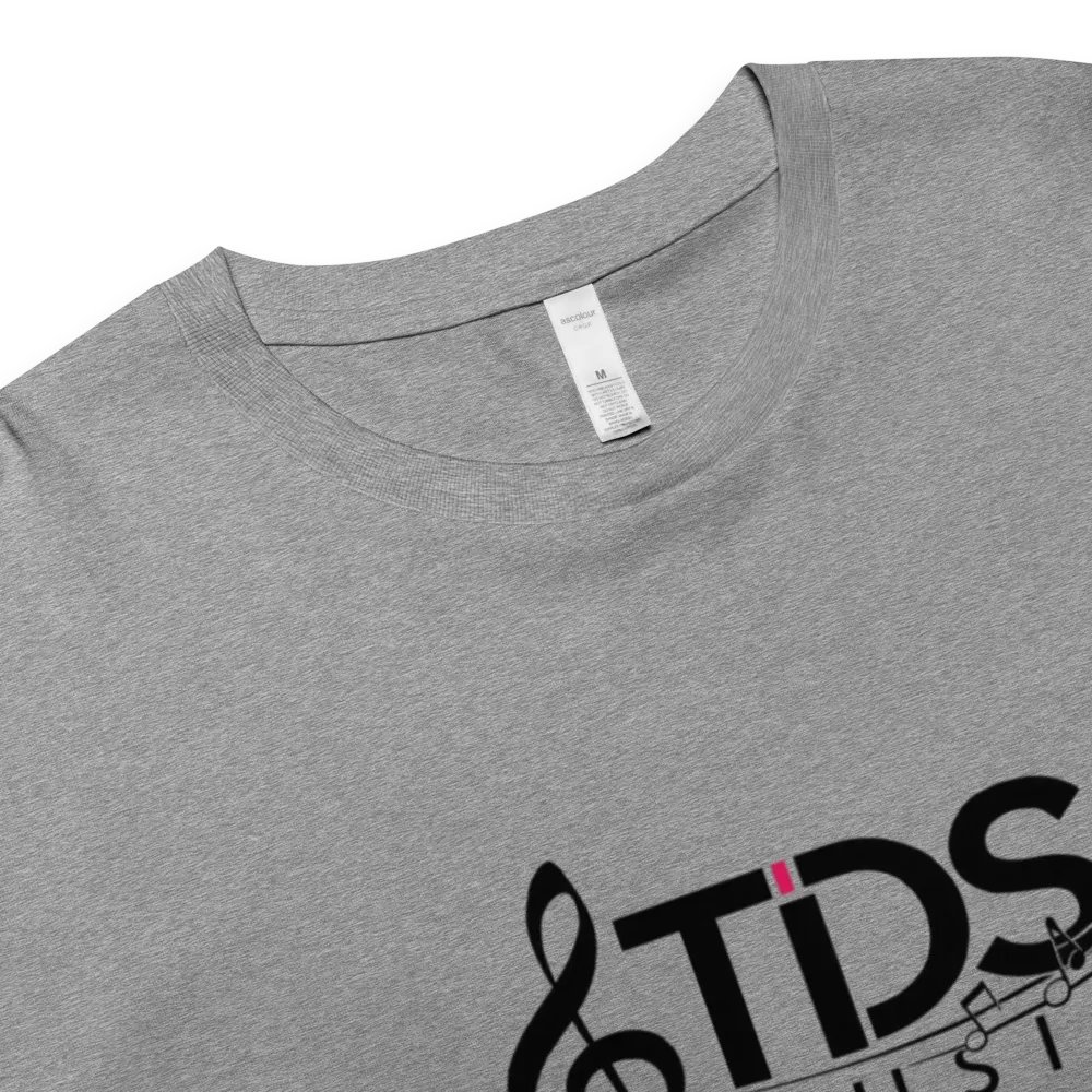 TDS Music Women's Cropped T-Shirt with Music Note Logo in Multiple Colors (XS-XL) product image (8)