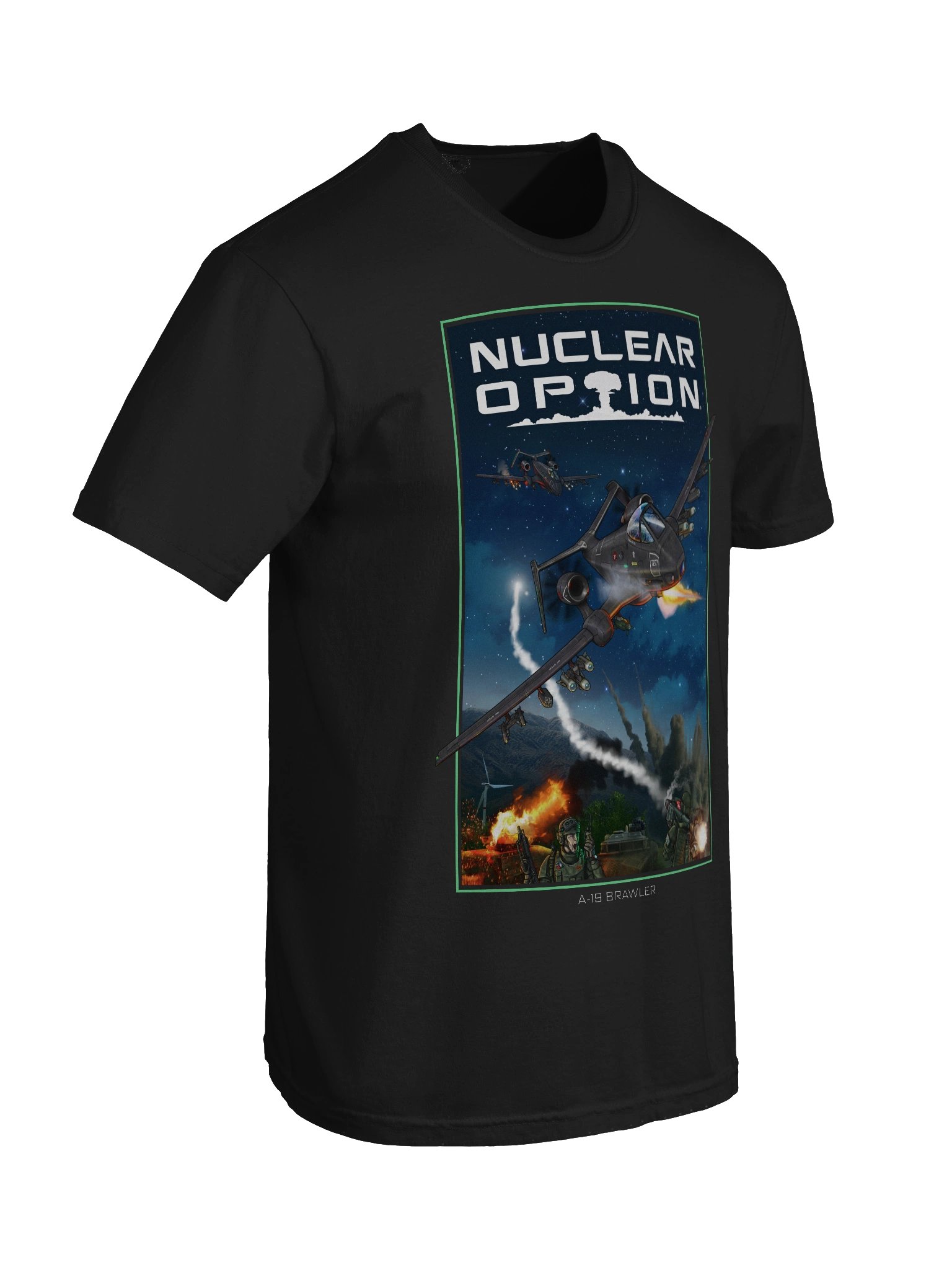 Brawler - Black (Night) Tee product image (8)
