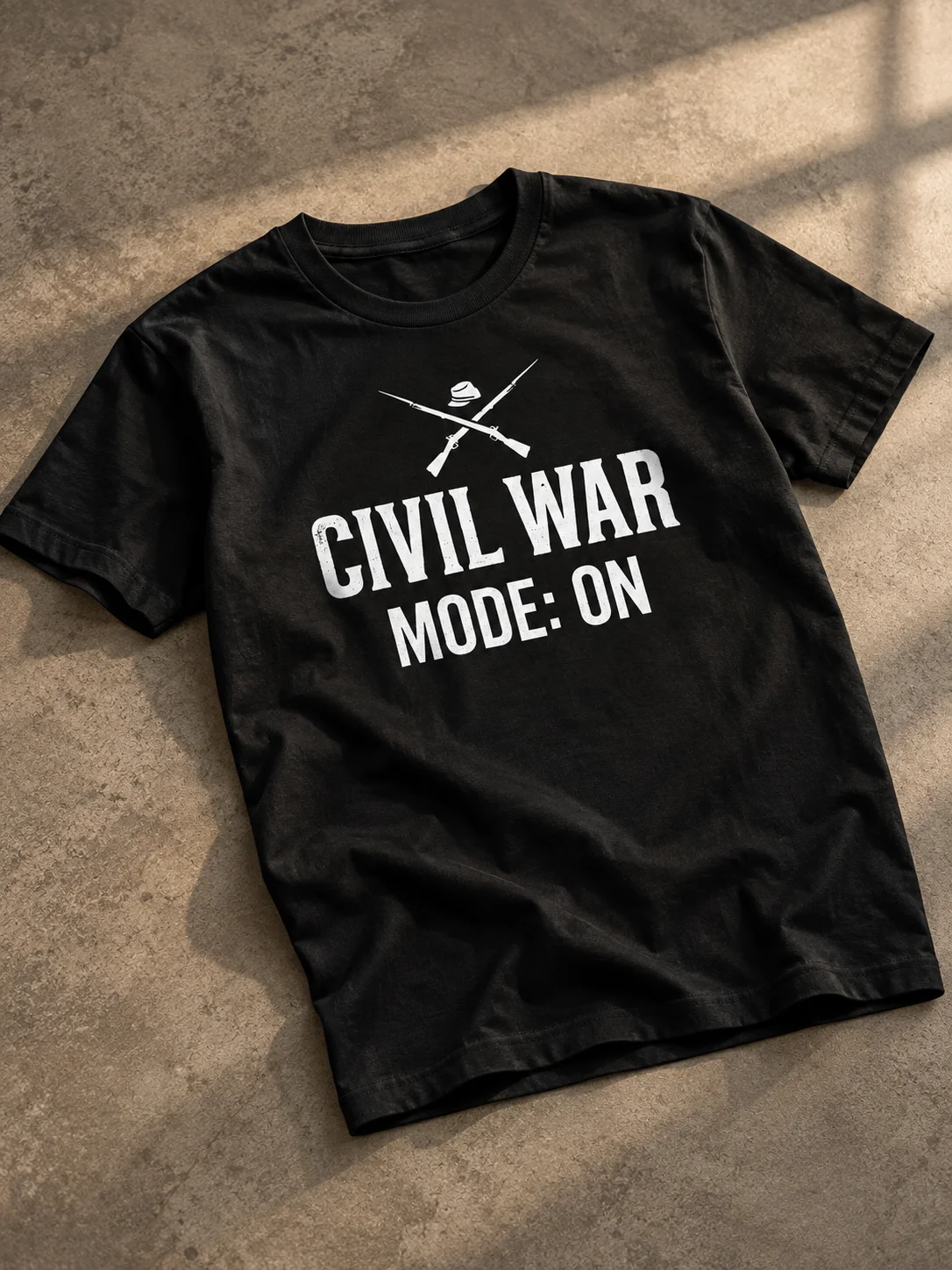 Civil War Mode On T-Shirt – Funny Civil War T-Shirt product image (2)