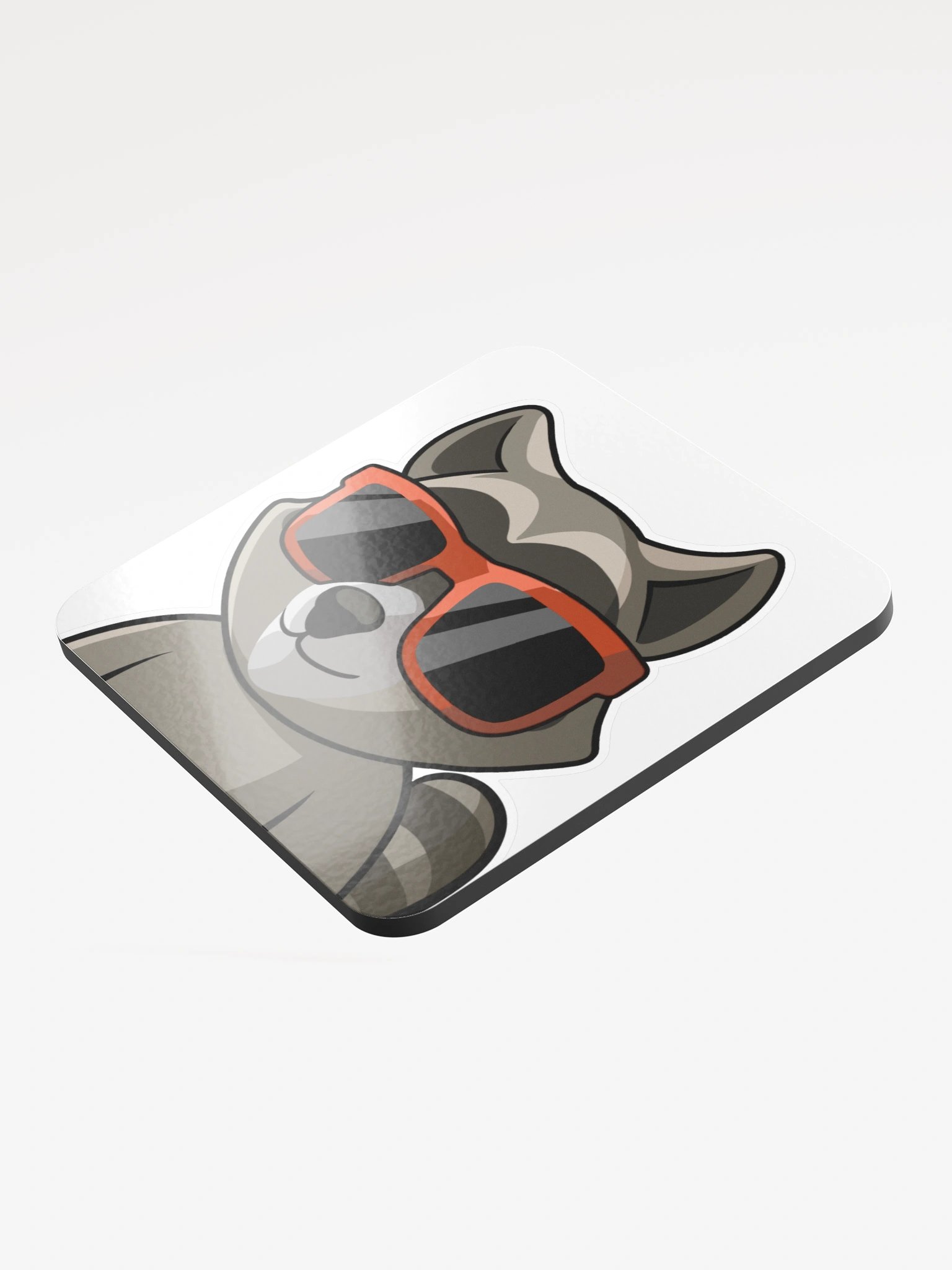 RespawnRaccoon's Coaster - White Background product image (3)