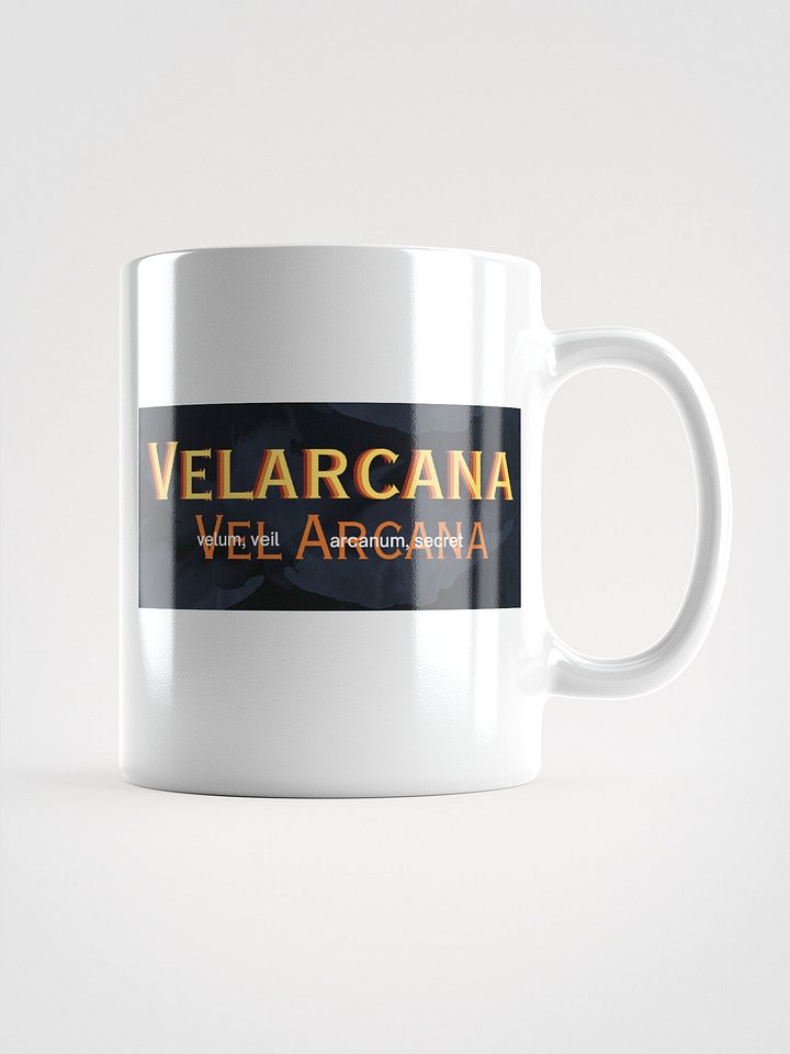 Velarcana Logo White Mug product image (5)