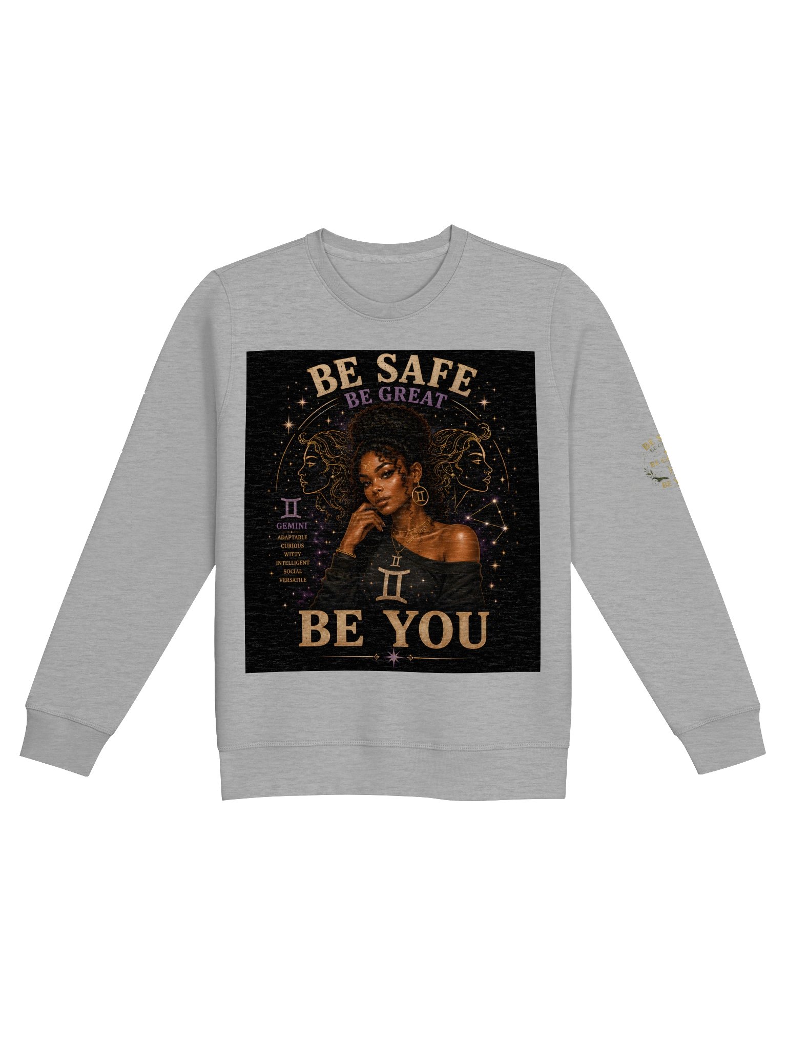 Gemini For the curious minds. Intelligent. Social. Adaptable. Gemini embraces change and inspires every conversation. ✨ Be Safe. Be Great. Be You. product image (2)