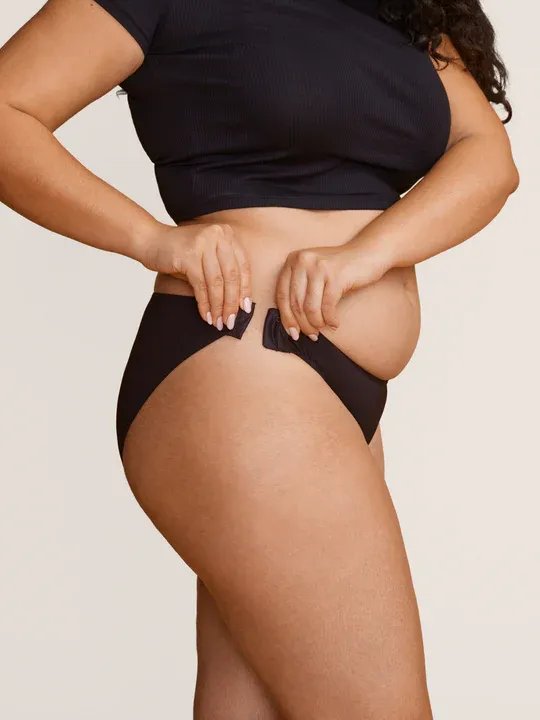 Slick Chicks Brief Panty Pack of two (Size L - black/beige) product image (1)