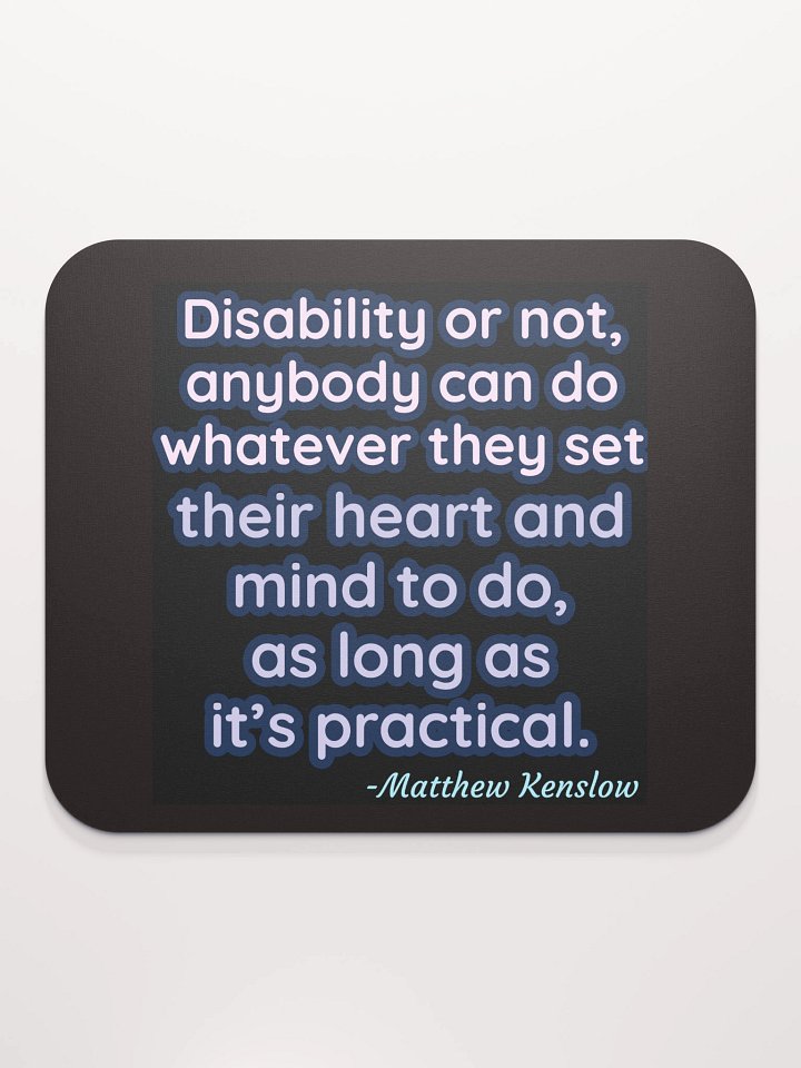 Mouse Pad [Quote 2] product image (2)