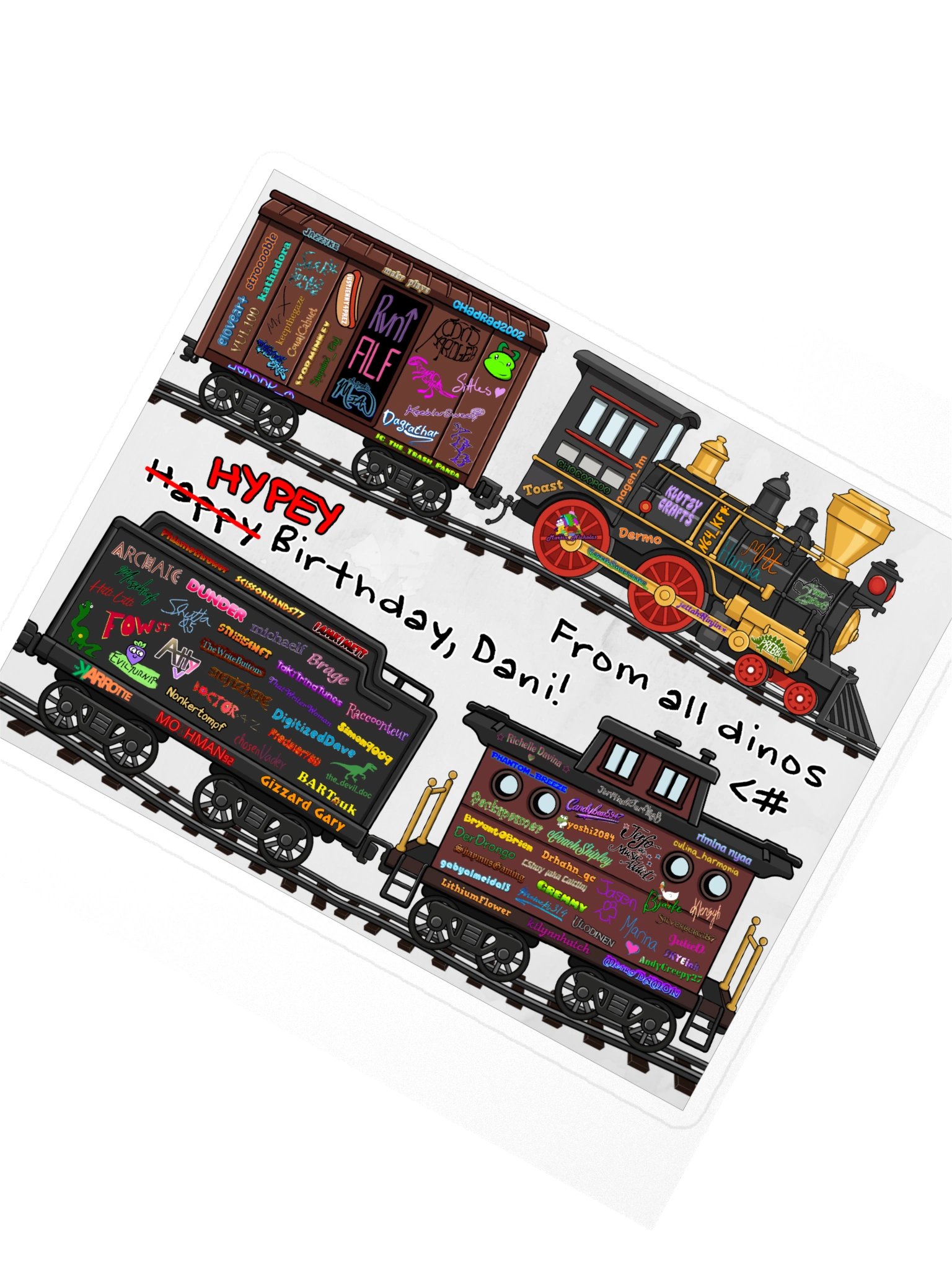 Nice and Normal Party 2026 Sticker (5.5'') product image (2)