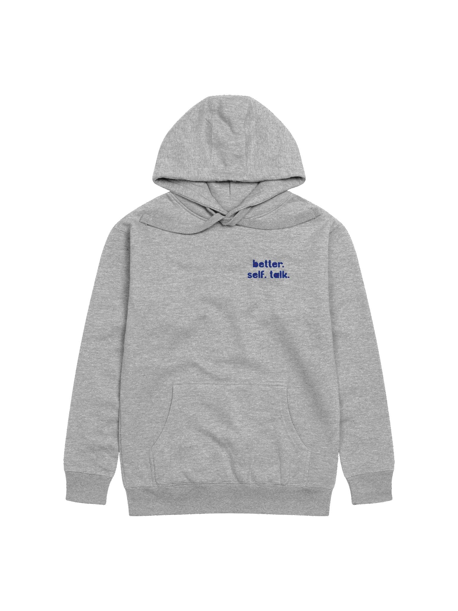 Better. Self. Talk. Hoodie (Navy & Red) product image (1)