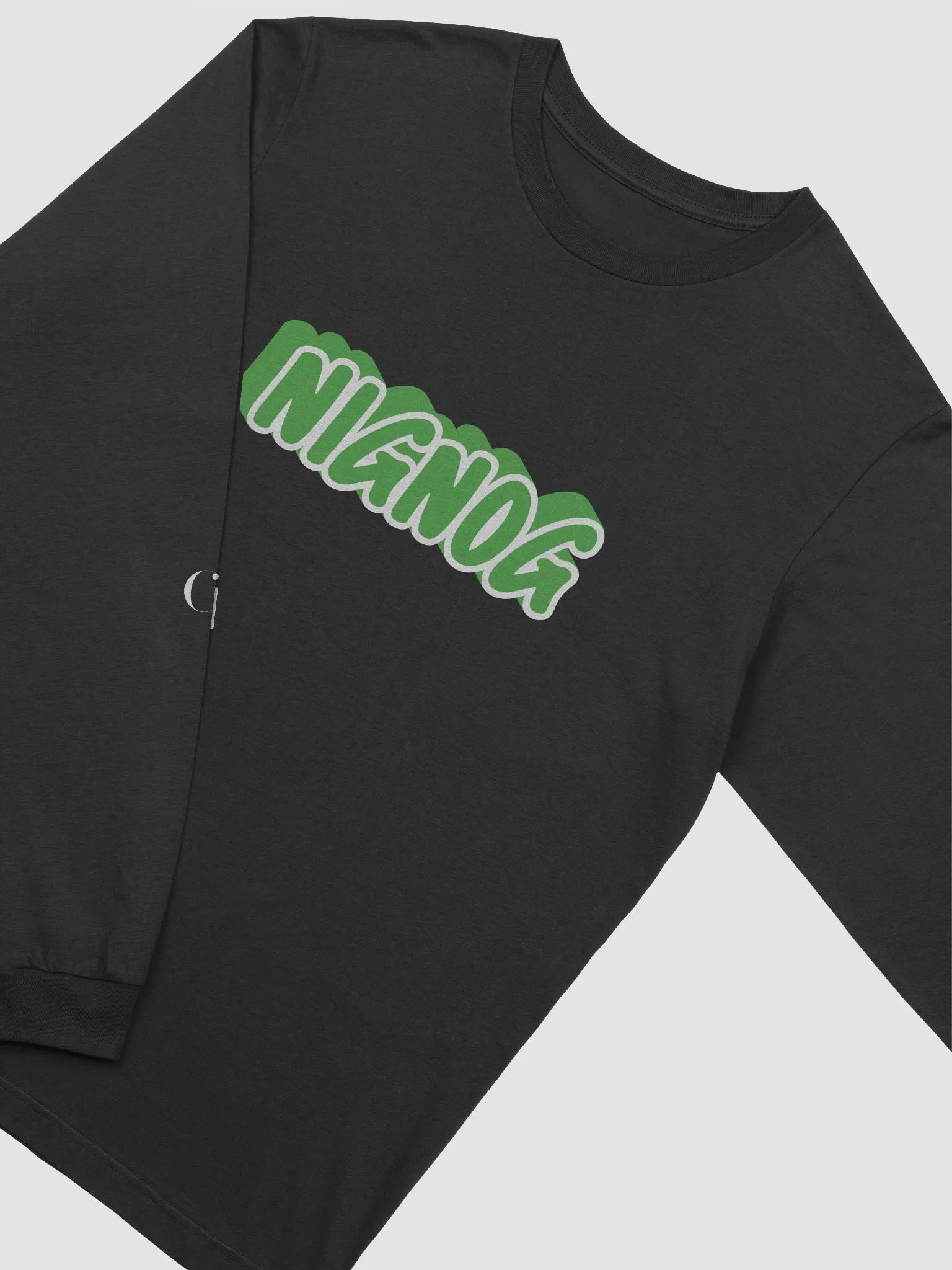 GREEN NigNog Long Tee product image (3)