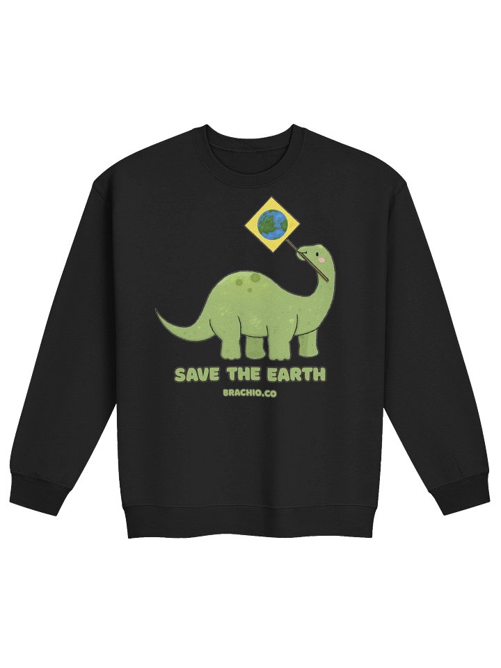 Save The Earth - Dinosaur Sweatshirt product image (1)