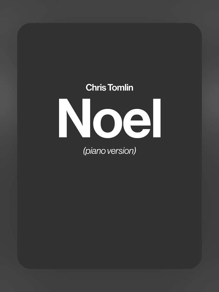 Chris Tomlin - Noel product image (1)