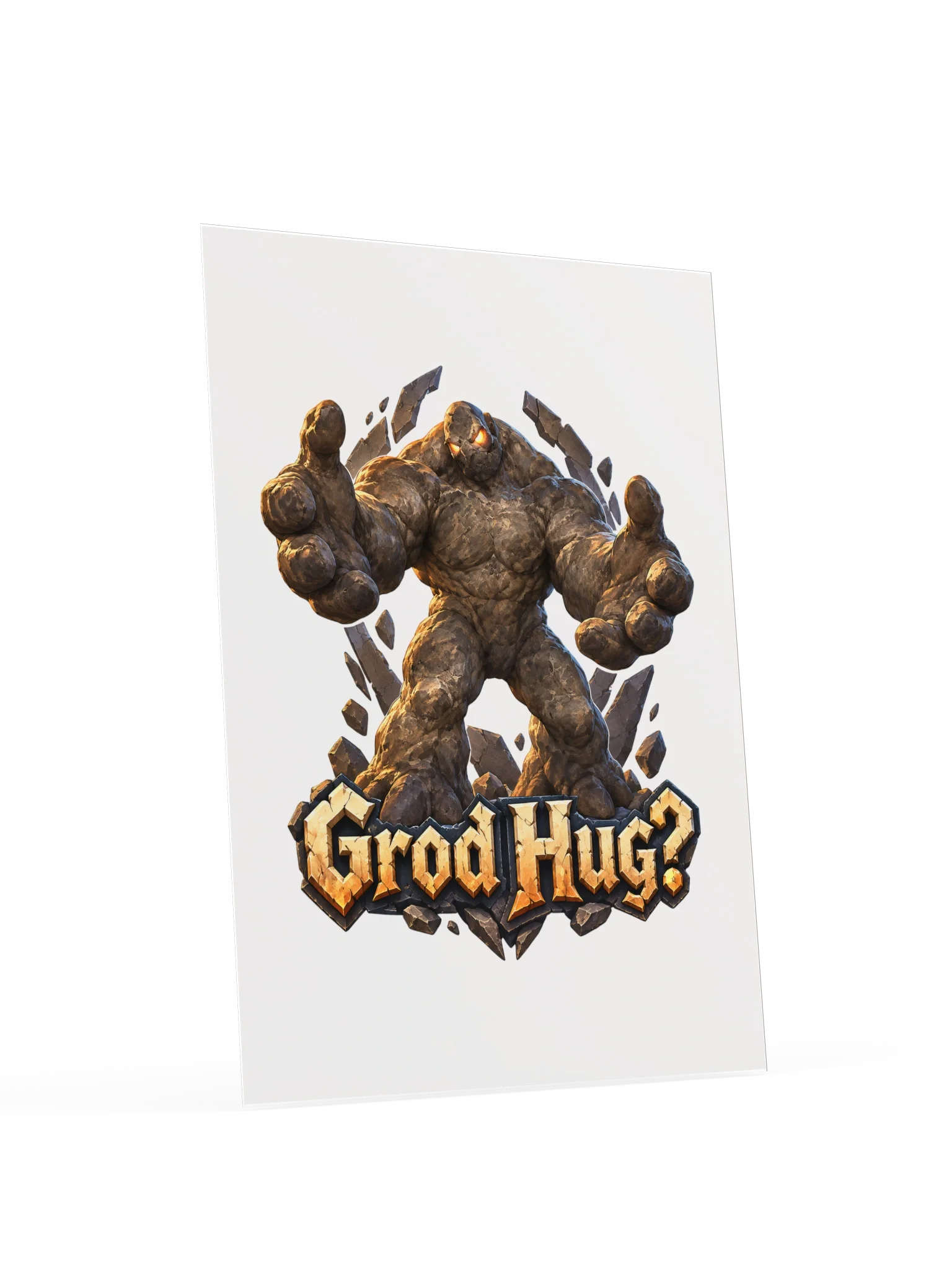 Grod Hug? Matte Poster preview 3