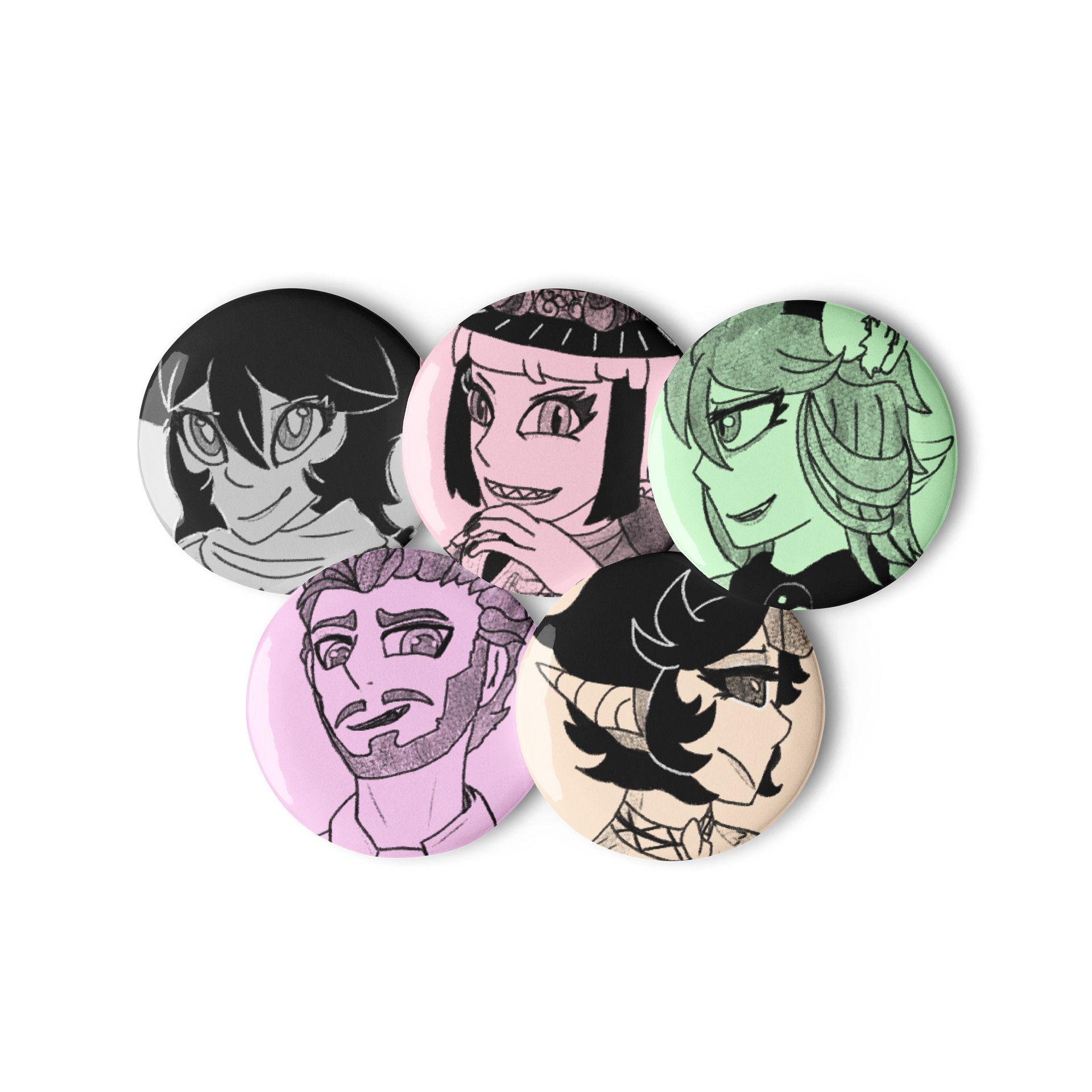 "Combat Portraits 2020" Pin Set 2 of 2 product image (2)