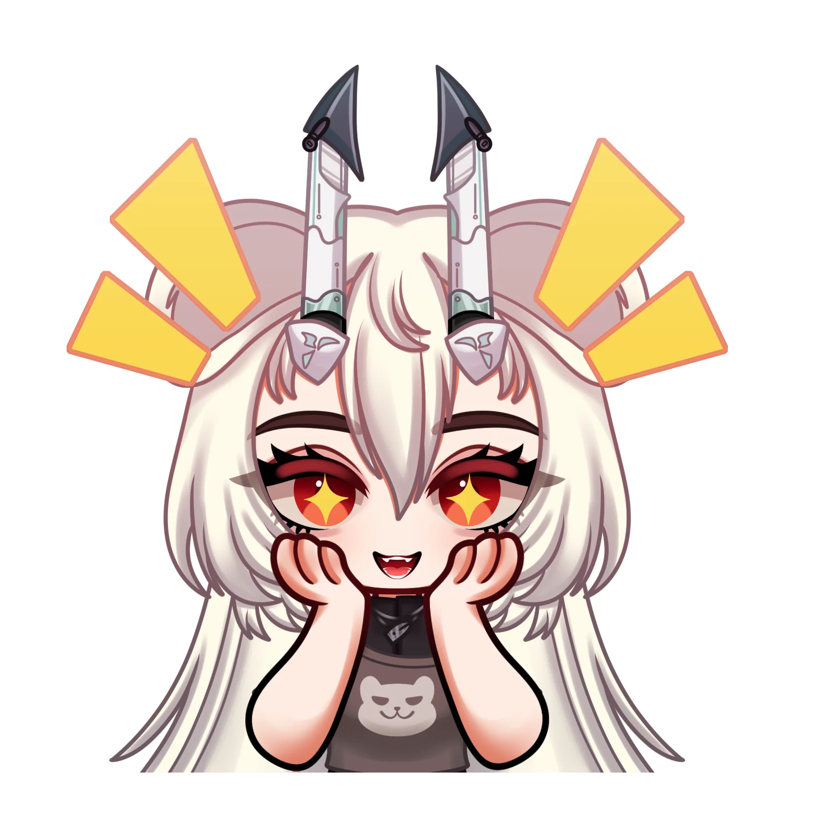 Lily Star Eyed Sticker product image (1)
