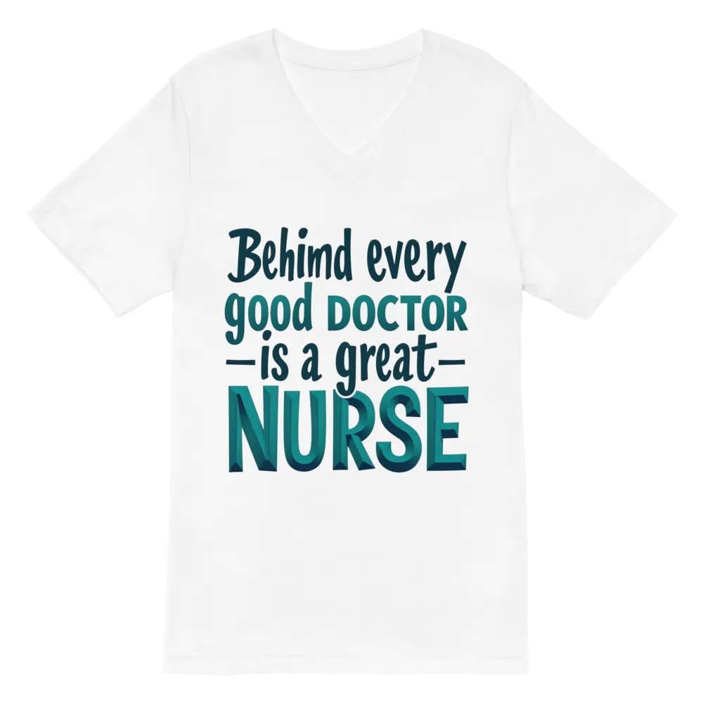 Great Nurse V-Neck Tee product image (2)