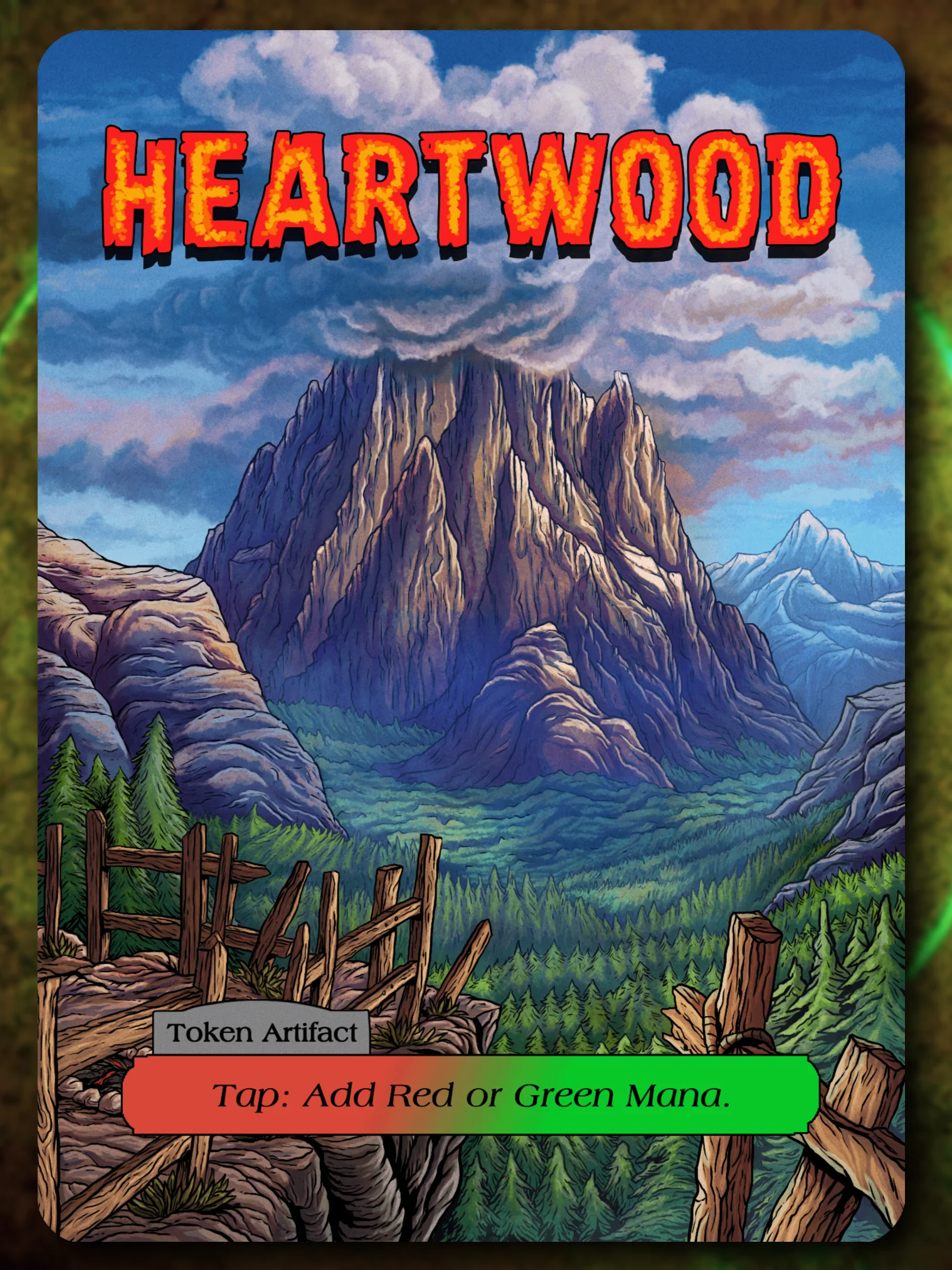 Heartwood Full Art Token product image (1)