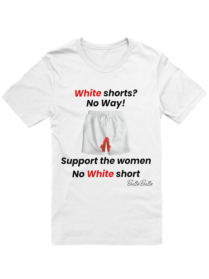 White short? No Way! Support the women No white short product image (1)